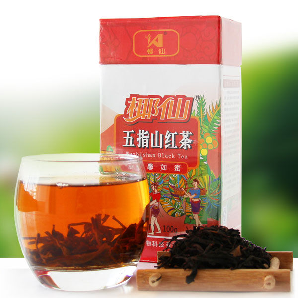 椰仙牌五指山红茶